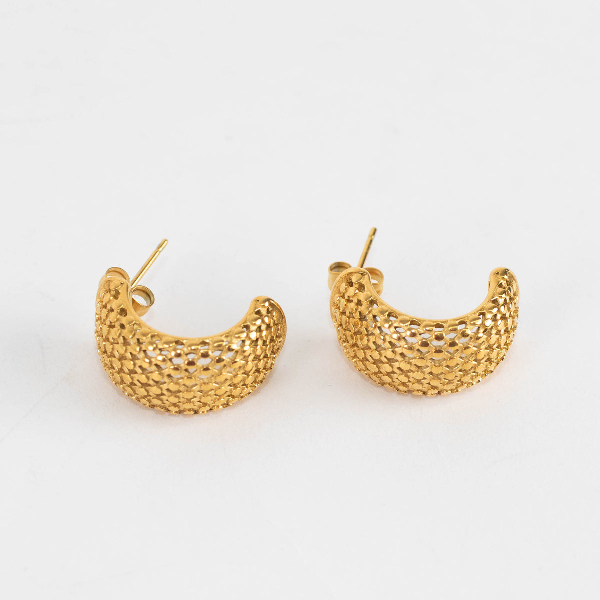 Sahira Gold Macie Hoop