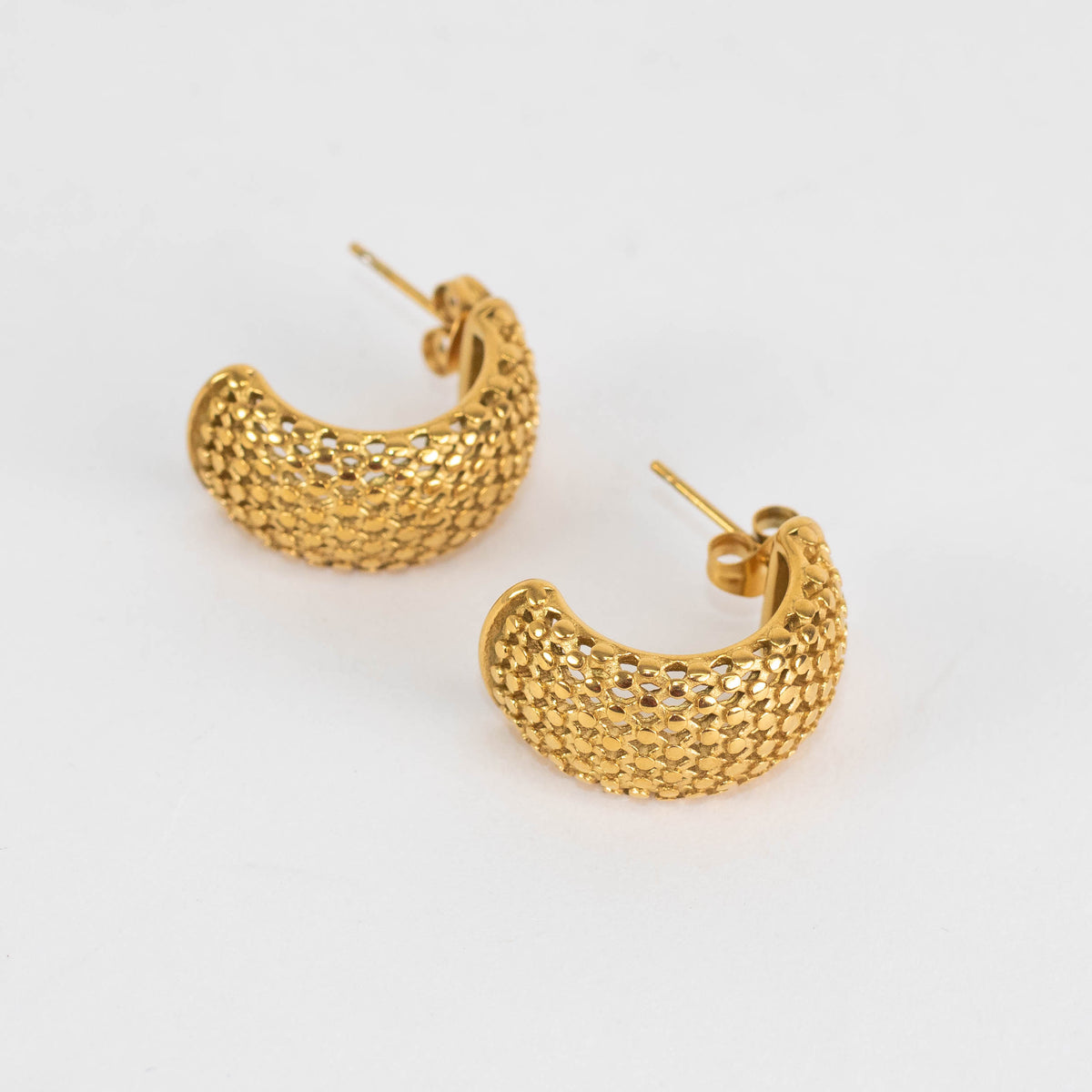 Sahira Gold Macie Hoop