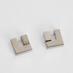 Givenchy G Square Silvery Earrings