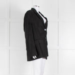Assembly Label Black Linen Jacket
