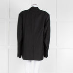 Assembly Label Black Linen Jacket