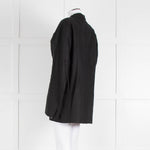 Assembly Label Black Linen Jacket