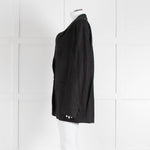 Assembly Label Black Linen Jacket