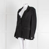 Assembly Label Black Linen Jacket