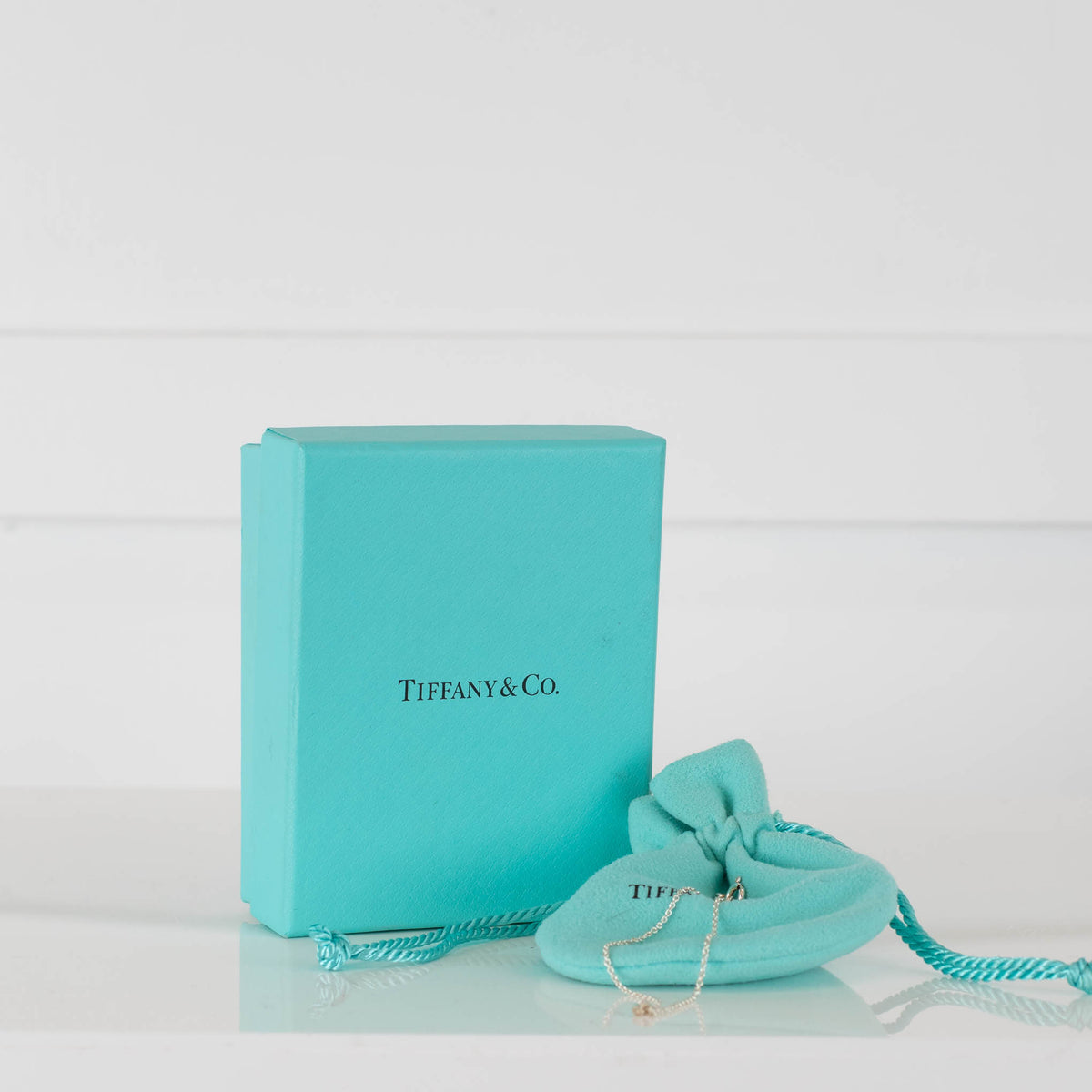 Tiffany & Co Elsa Peretti Silver Diamonds By The Yard Bracelet