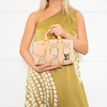 Louis Vuitton Raffia Keepall 25 Bandouliere