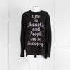 Ashish Life is Annoying Crystal Long Sleeve T Shirt