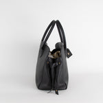 Louis Vuitton Black Grained Leather Milla Top Handle Bag