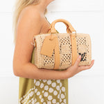 Louis Vuitton Raffia Keepall 25 Bandouliere