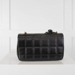 Chanel Black Mini Choco Camelia Bag