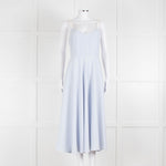 Philosophy Pale Blue Dress With Lace Shoulder Straps