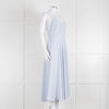 Philosophy Pale Blue Dress With Lace Shoulder Straps