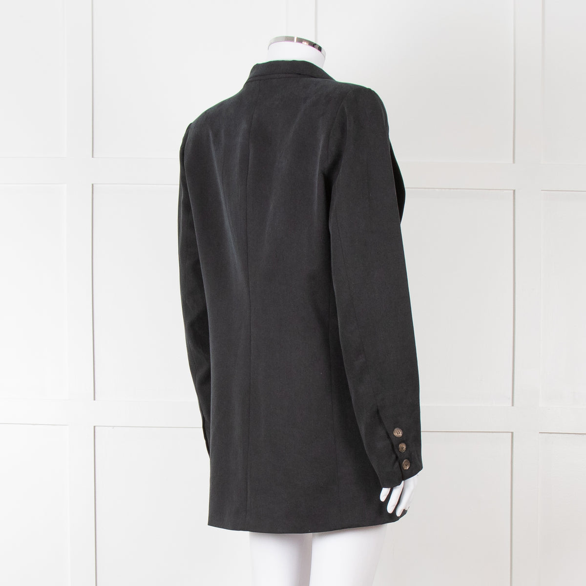 Reformation Washed Black Boyfriend Jacket