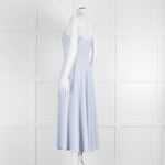 Philosophy Pale Blue Dress With Lace Shoulder Straps
