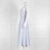 Philosophy Pale Blue Dress With Lace Shoulder Straps