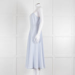 Philosophy Pale Blue Dress With Lace Shoulder Straps