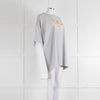 Acne Studios Edra Printed Cotton Double Layer T Shirt