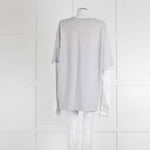 Acne Studios Edra Printed Cotton Double Layer T Shirt