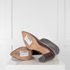 Paris Texas Brown Embossed Leather Ankle Boots