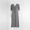 Maje Green Small Floral Print Dress