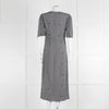Maje Green Small Floral Print Dress