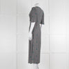 Maje Green Small Floral Print Dress