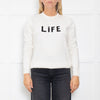 Bella Freud "LIFE" Thin Knit Jumper