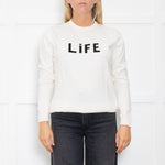 Bella Freud "LIFE" Thin Knit Jumper