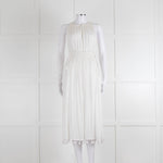 Club Monaco White Beach Dress With Tassells