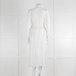 Club Monaco White Beach Dress With Tassells