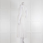 Club Monaco White Beach Dress With Tassells
