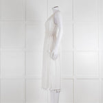 Club Monaco White Beach Dress With Tassells