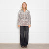 Etro Grey Black Red Paisley Shirt
