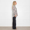 Etro Grey Black Red Paisley Shirt
