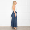 Brunello Cucinelli Chambray Skirt With Attached Belt