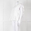 Stella Nova White Embroidered Escallops Detail Cotton Top