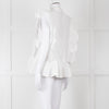 Stella Nova White Embroidered Escallops Detail Cotton Top