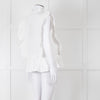 Stella Nova White Embroidered Escallops Detail Cotton Top