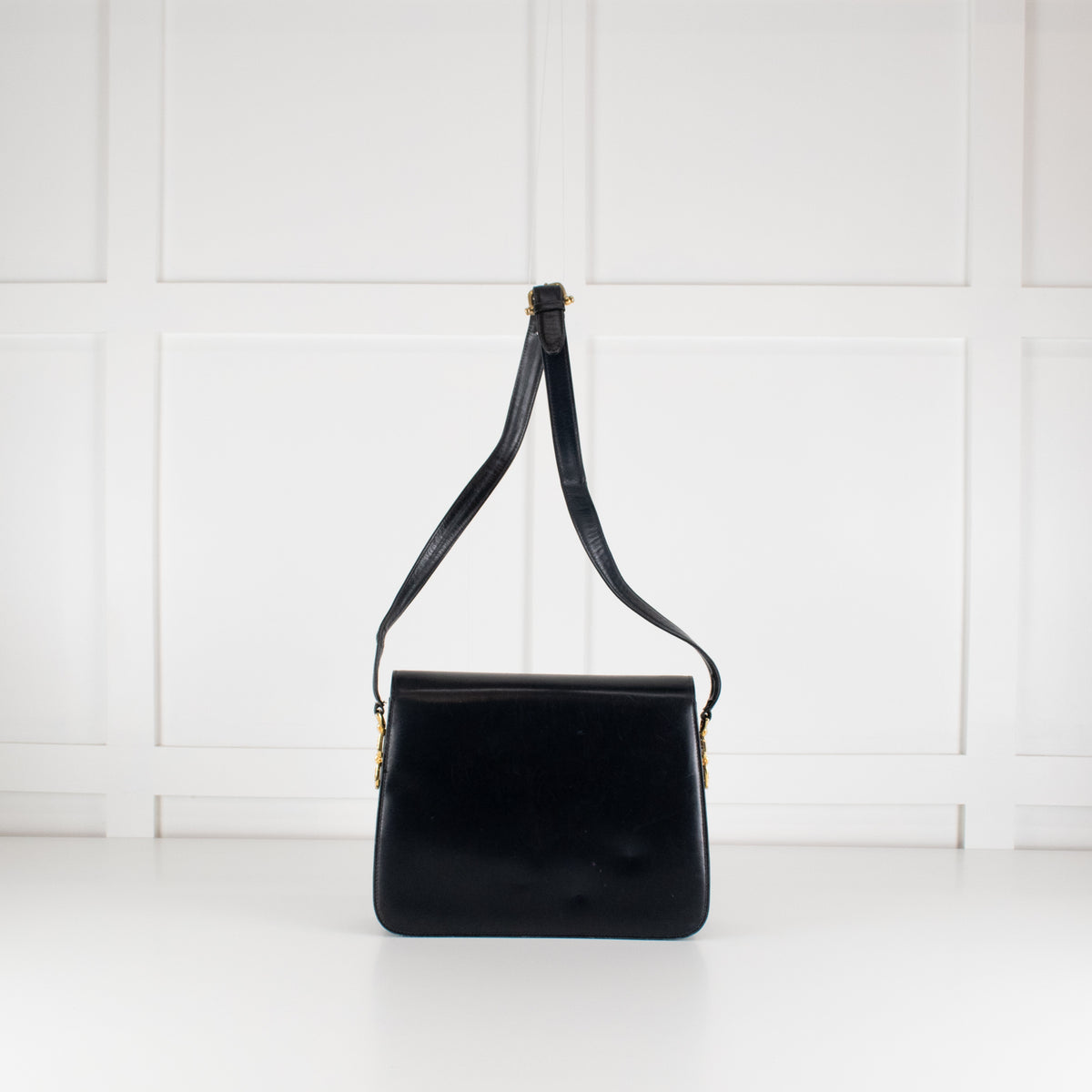 Celine Vintage Horse Carriage Satchel Bag