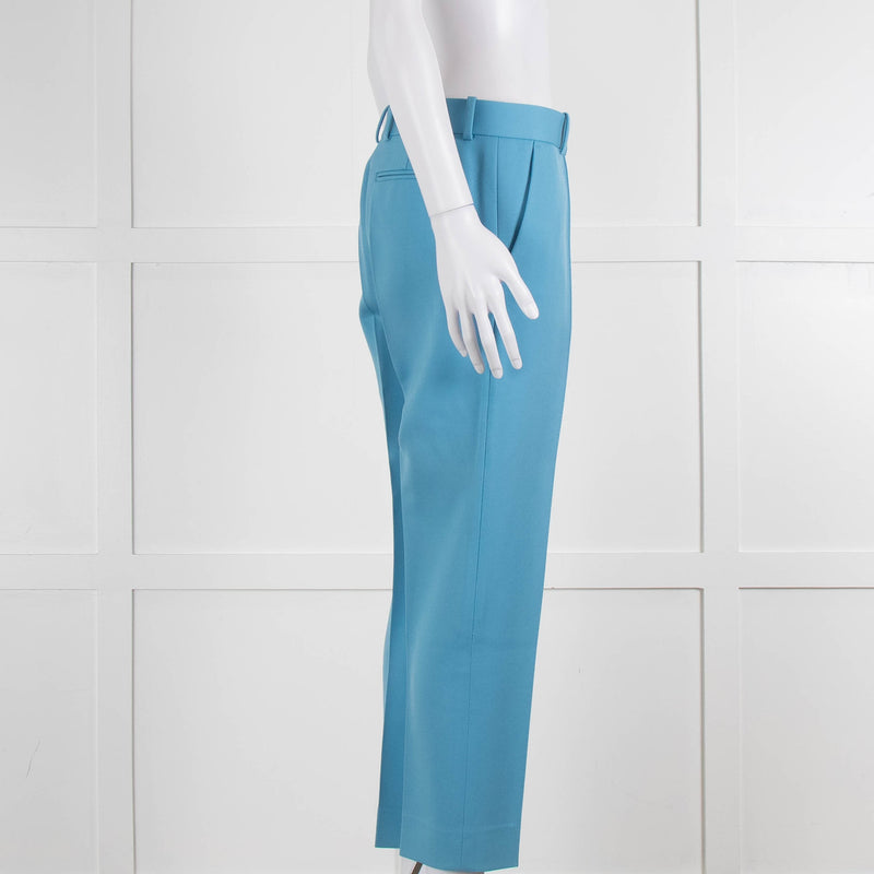 Celine Blue Tailored Trousers