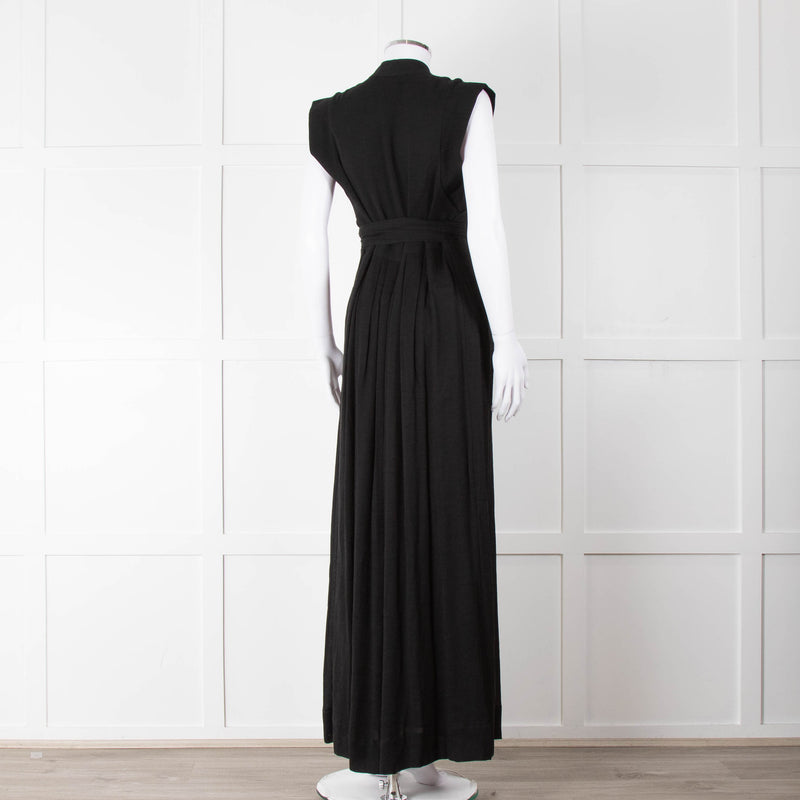 Isabel Marant Black Sleeveless Long Dress