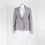 Joseph Light Grey Wool Blazer Jacket