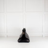 The Row Margaux East West Black Clutch