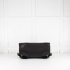 The Row Margaux East West Black Clutch