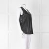 Joseph Black Leather Sleeveless Top