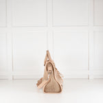 Balenciaga Le City Medium Pale Pink Woven Bag