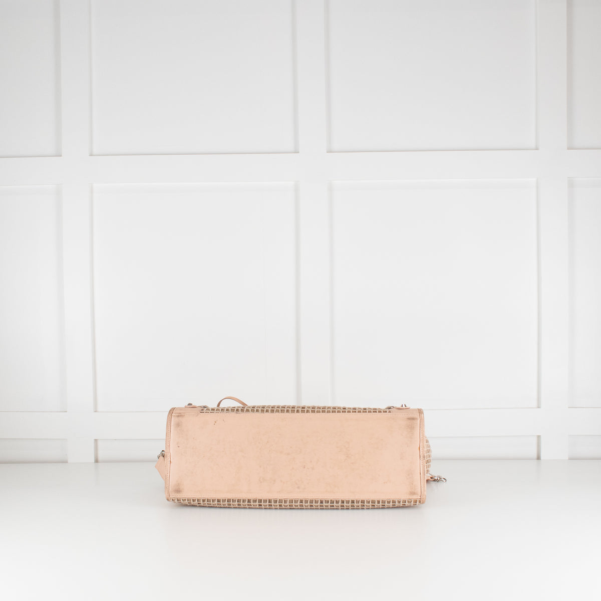 Balenciaga Le City Medium Pale Pink Woven Bag