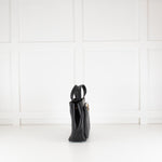 Chanel Black Caviar Leather Framed Business Affinity Tote Bag