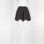 Maje Black Textured Shorts