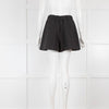 Maje Black Textured Shorts
